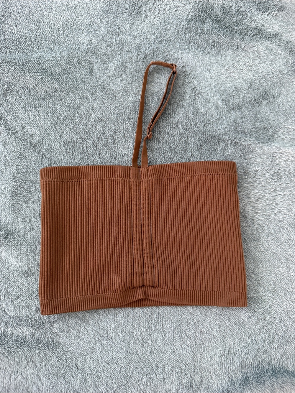 aerie Ribbed adjustable halter/tub top